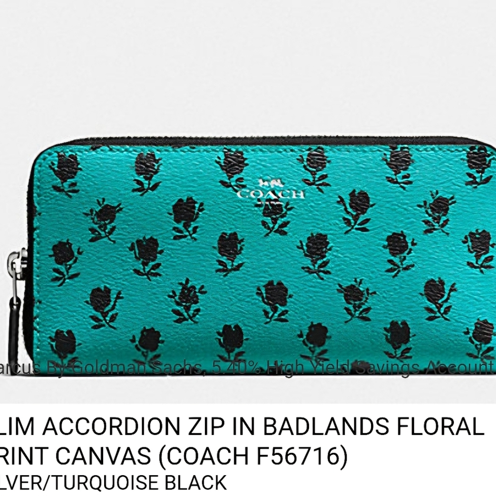 Coach wallet